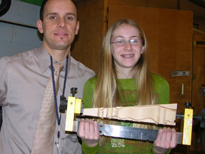 Techno CNC Routers are used to design and manufacture CO2 cars in Commack Middle School